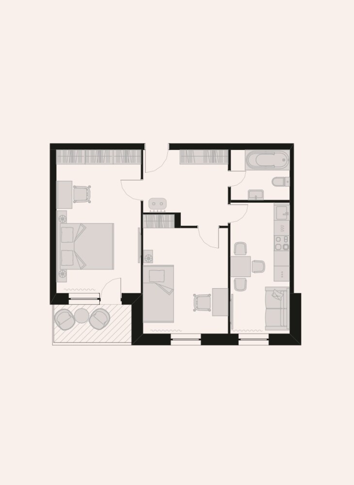 Квартиры для сайта жк Лесной Дом 1-2 - Типовой этаж_8