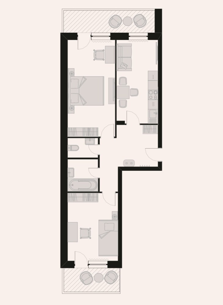Квартиры для сайта жк Лесной Дом 1-2 - Типовой этаж_9
