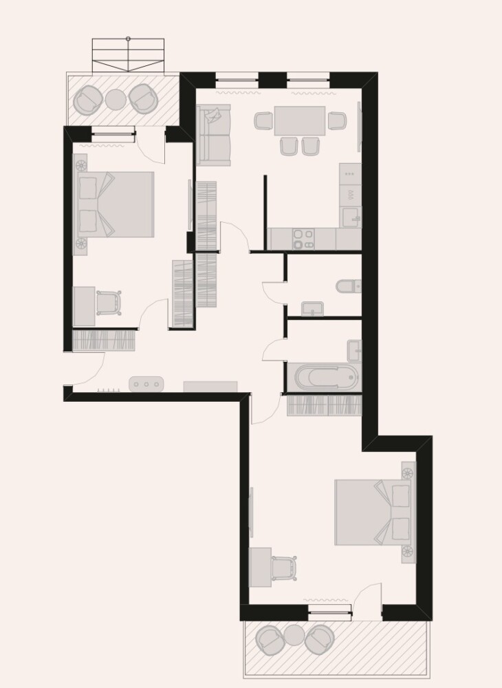 Квартиры для сайта жк Лесной Дом 2-7 - 1 этаж_12