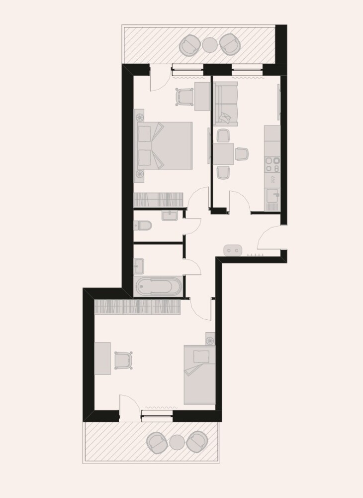 Квартиры для сайта жк Лесной Дом 2-7 - Типовой этаж_3